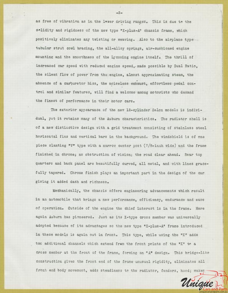 1933 Auburn Press Release Page 9